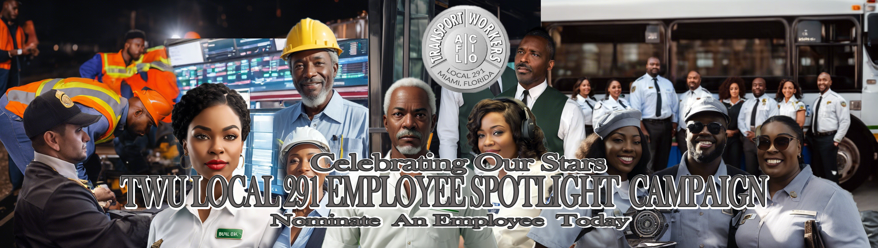 Local TWU291 Employee Recognition Campaign Banner 2024 Composite V1